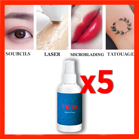 ✅ Pack 5 SPRAY TKTX ANESTESICO para HERIDA ABIERTA 🤩 – Oferta Limitada